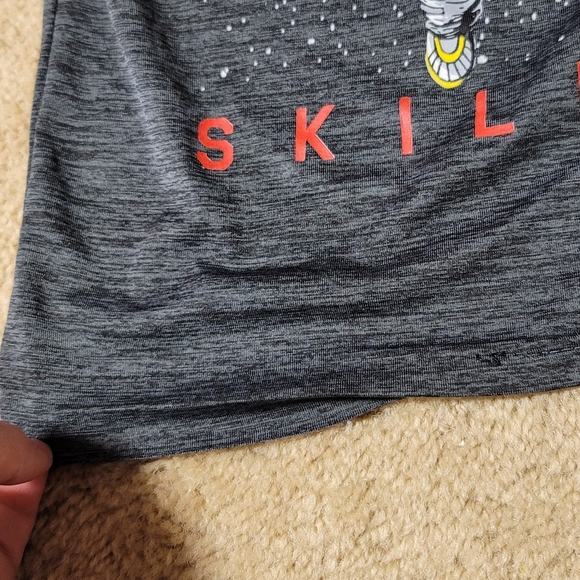 Kids Astronaut Graphic T-Shirt - Gray - Picture 3 of 4